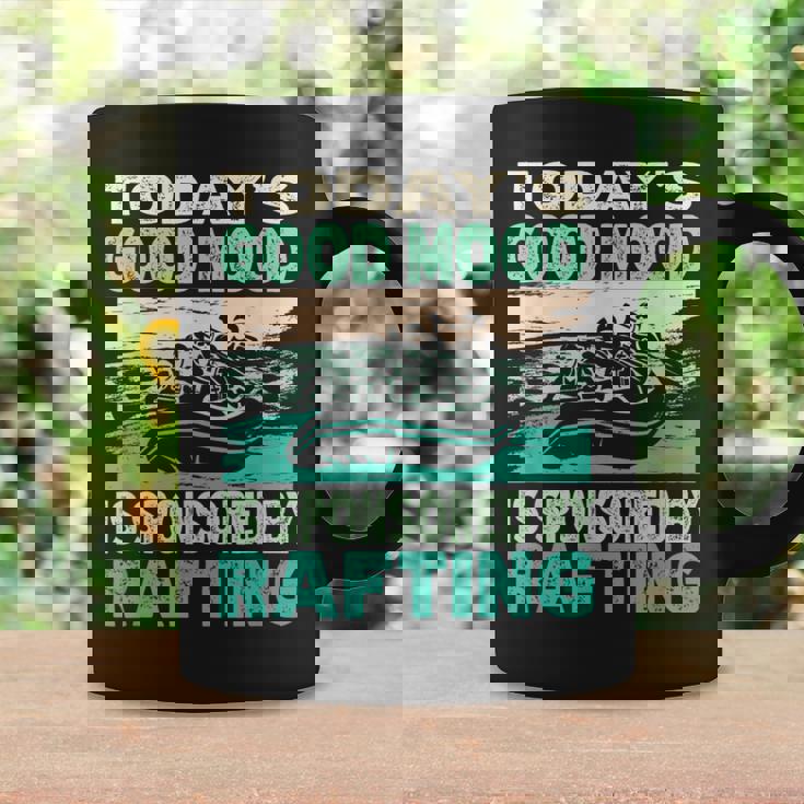 今日のいい気分はラフティングがスポンサー コーヒーマグ ギフトのアイデア