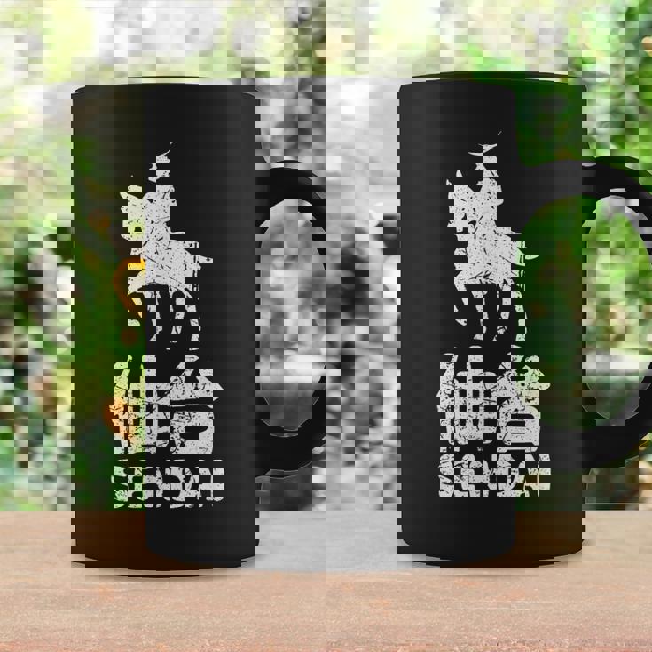 仙台日本 宮城 伊達将軍 日本の漢字土産 コーヒーマグ ギフトのアイデア