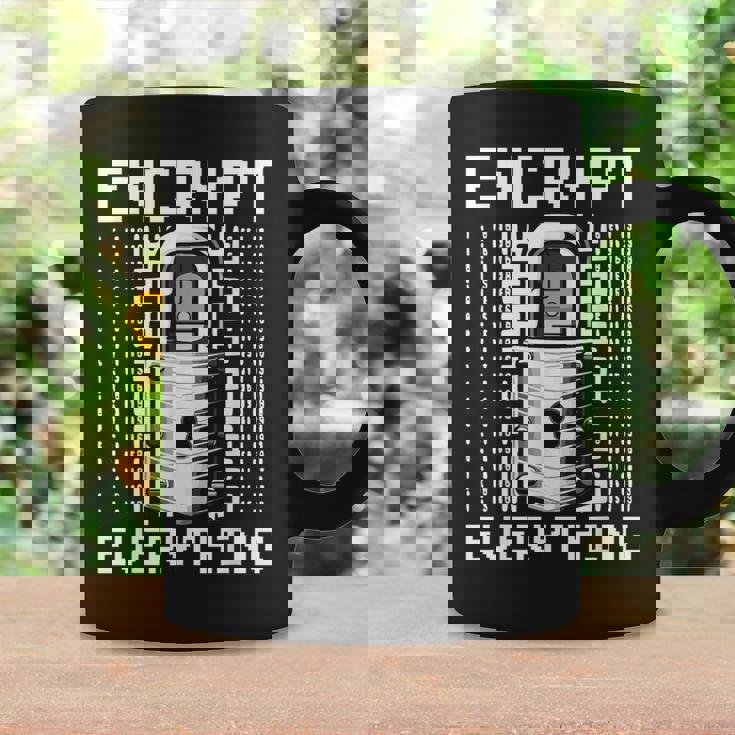 倫理的ハッキング アナリスト 倫理的サイバーセキュリティ Encrypt Everything コーヒーマグ ギフトのアイデア