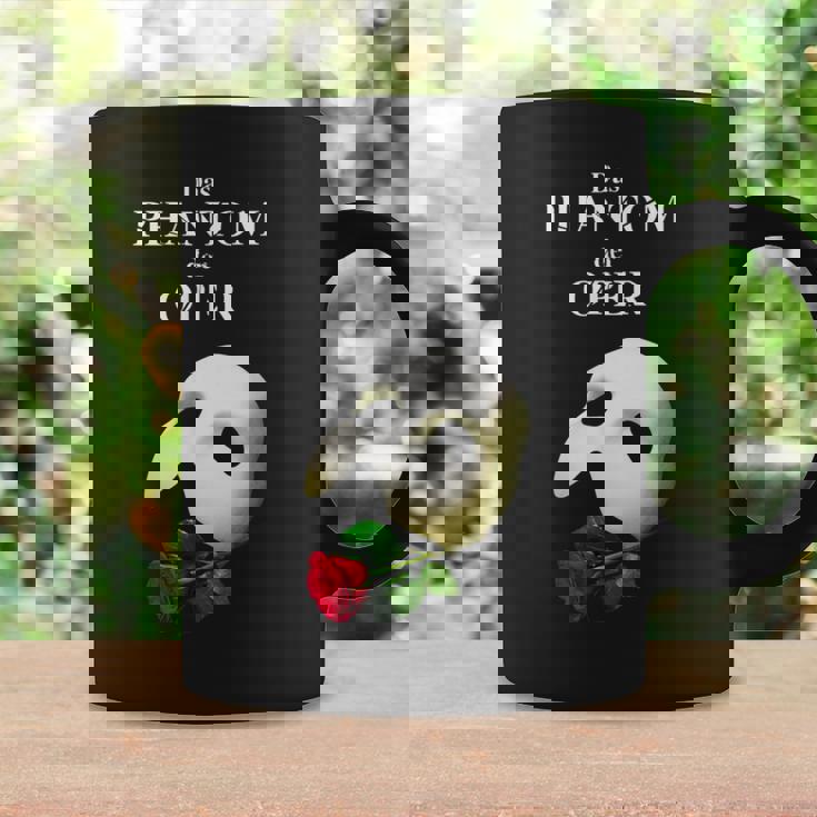 公式「オペラ座の怪人」ドイツのロゴ。 コーヒーマグ ギフトのアイデア