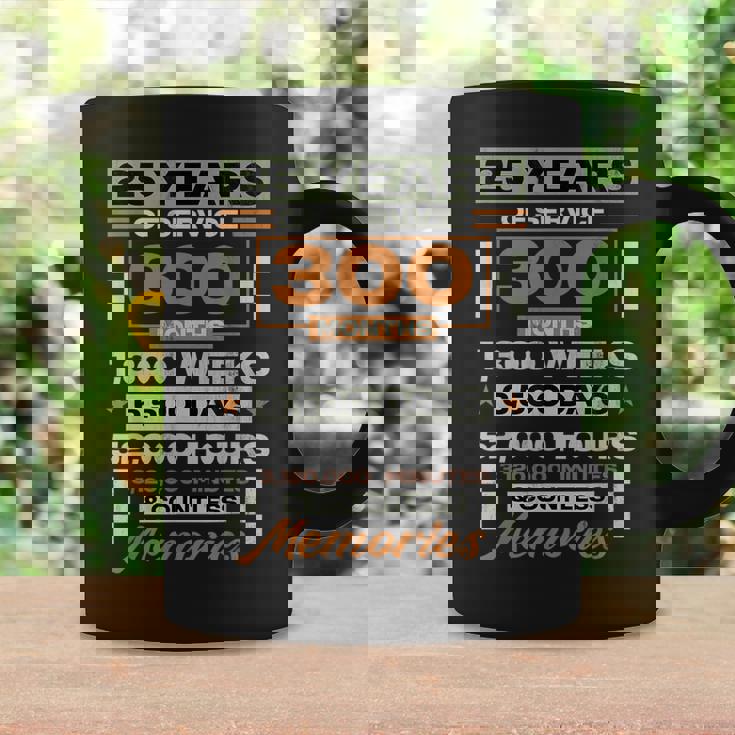 勤続25年 25周年 退職記念 コーヒーマグ ギフトのアイデア