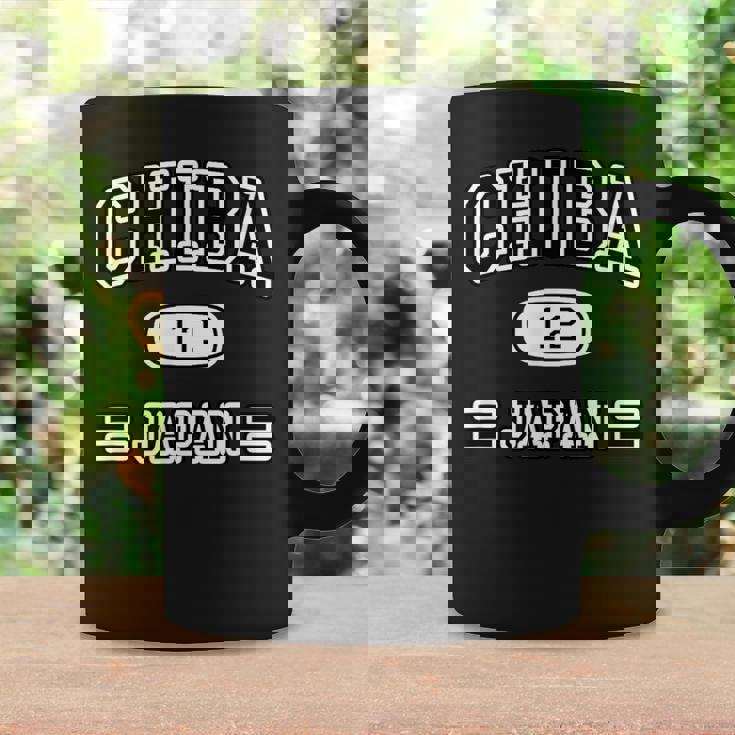 千葉 Chiba【チームユニフォーム】Jimo-T ジモティ 地元愛 お土産 面白い かっこいい コーヒーマグ ギフトのアイデア