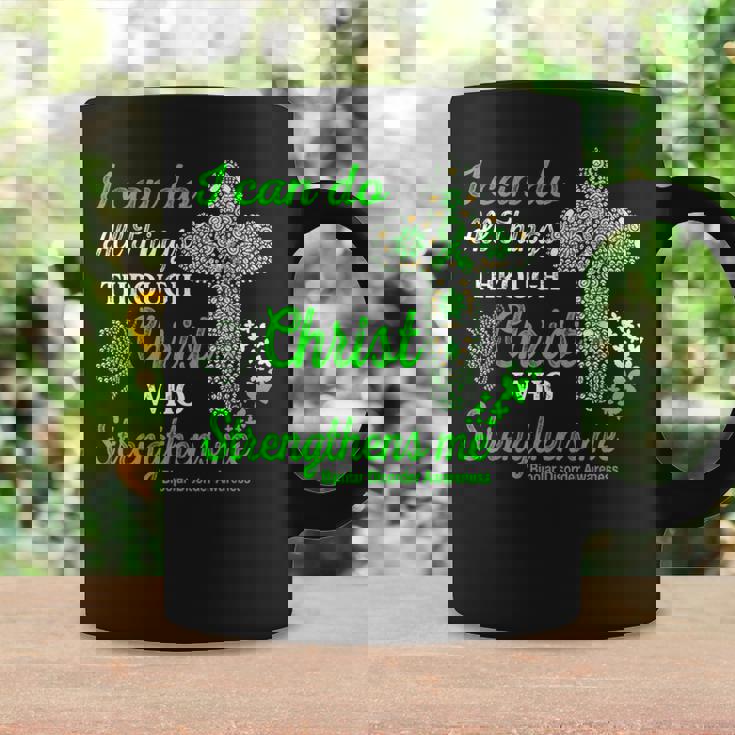 双極性障害啓発 双極性障害 戦士 キリスト コーヒーマグ ギフトのアイデア