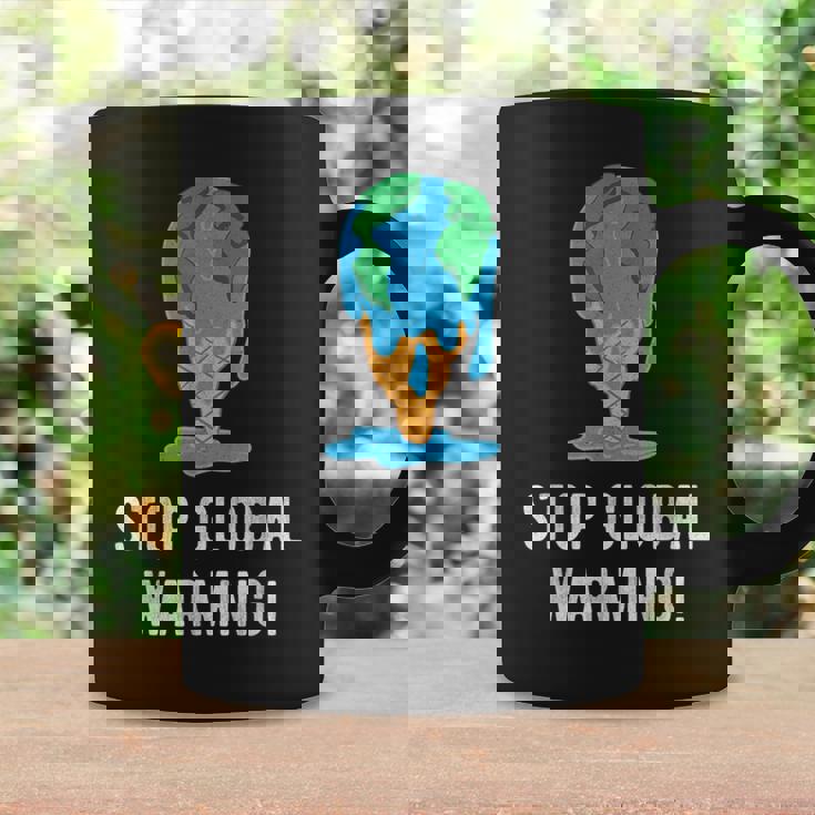 地球温暖化を止める アースデイ 地球 気候保護 地球温暖化 コーヒーマグ ギフトのアイデア