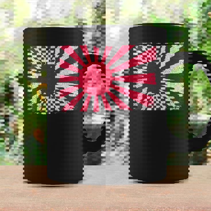 大日本帝国 男性 女性 グランジ ヴィンテージ 旭日旗 コーヒーマグ ギフトのアイデア