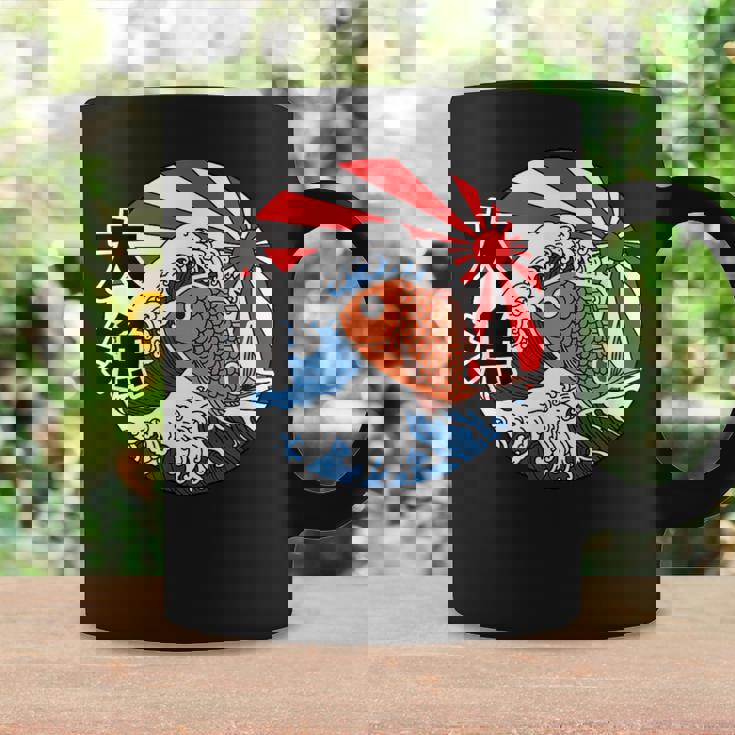 大漁旗 魚 鯛 旗 イラスト 波 ソーラン節 かわいい おもしろ おしゃれ コーヒーマグ ギフトのアイデア