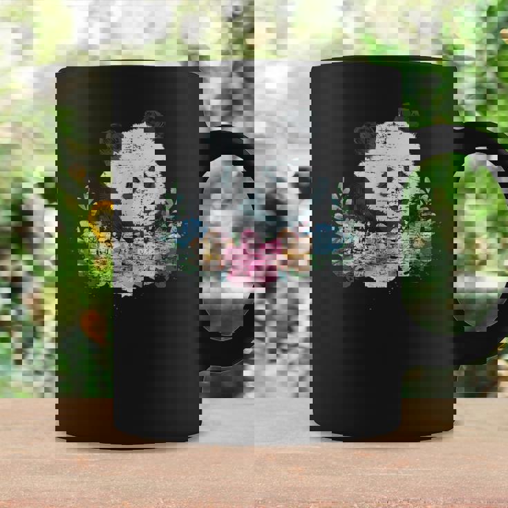 天然花 パンダ アジア動物園 動物 パンダ コーヒーマグ ギフトのアイデア