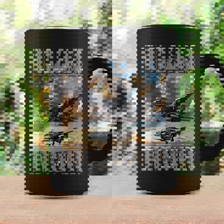 奇妙なミーム 面白い イタリアン ブレインロット ヌクレアロ 恐竜 キッズ コーヒーマグ ギフトのアイデア