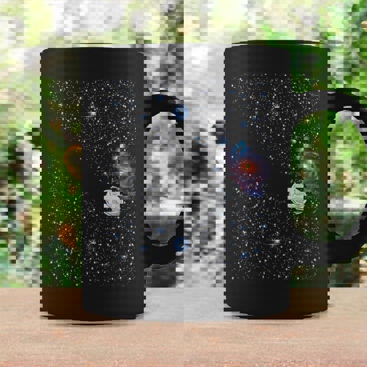 宇宙の星 面白いドレス ロボット掃除機 天の川 コーヒーマグ ギフトのアイデア
