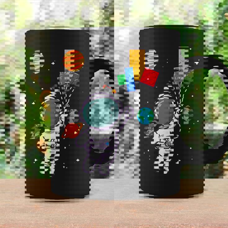 宇宙飛行士とレゴバルーンの冒険 コーヒーマグ ギフトのアイデア