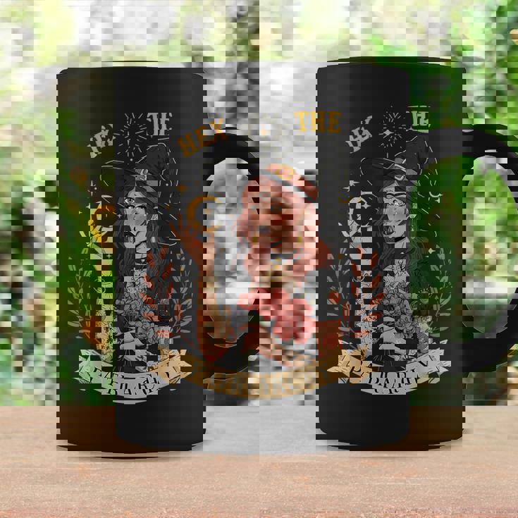 家父長制フェミニスト魔女の美学の六角 コーヒーマグ ギフトのアイデア