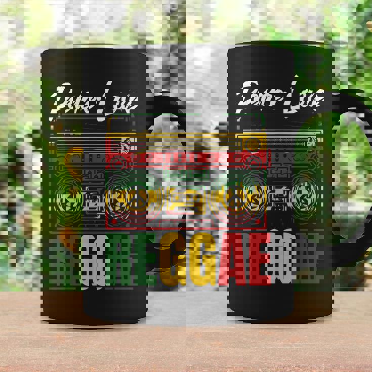 平和 レゲエ音楽 ラスタ ジャマイカ コーヒーマグ ギフトのアイデア