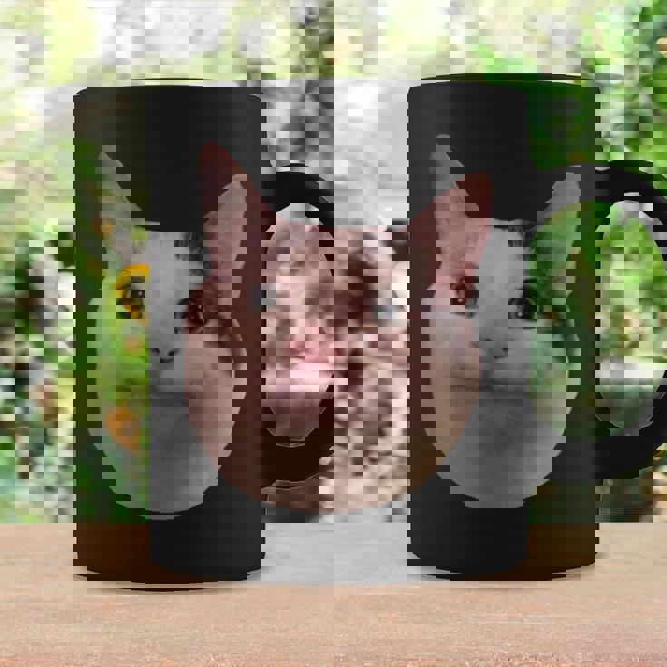 微笑む猫のミームベルーガ コーヒーマグ ギフトのアイデア