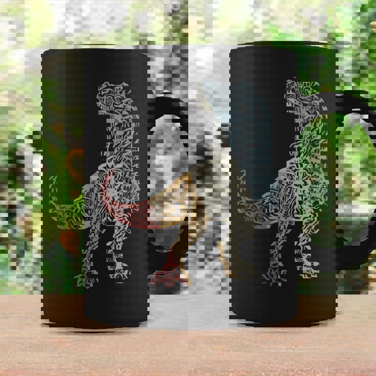 恐竜 レトロスタイル ビンテージ コーヒーマグ ギフトのアイデア