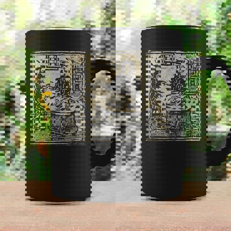 悪魔 オカルト 鬼 召喚 ゴス ホラー 美的 ウッドカット コーヒーマグ ギフトのアイデア