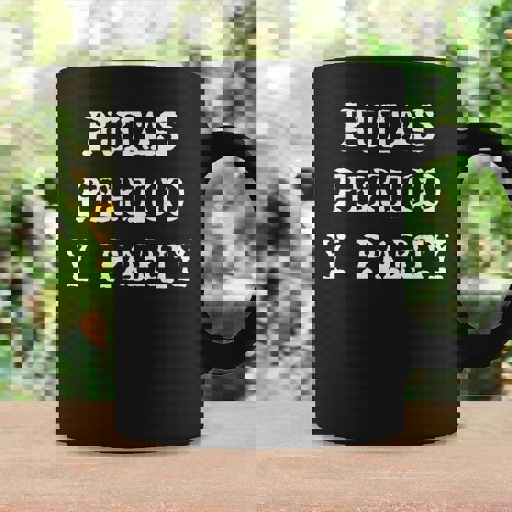 愉快なスペインの飲酒 男性用 引用句 Putas Perico Y Party コーヒーマグ ギフトのアイデア