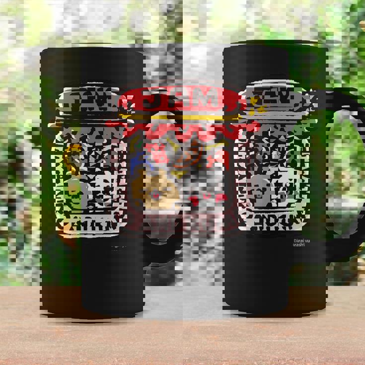 愛しすぎて大好きすぎる。ジャム ダークカラー コーヒーマグ ギフトのアイデア