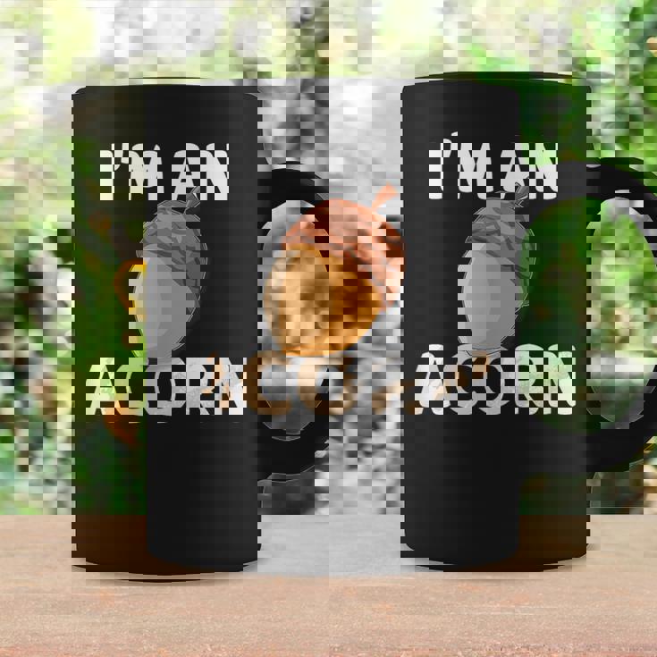 感謝祭 秋 どんぐり コスチューム Happy Falleason ギフト コーヒーマグ ギフトのアイデア