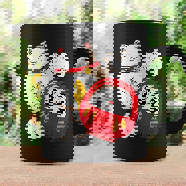 招き猫 招き猫だるま カワイイ コーヒーマグ ギフトのアイデア