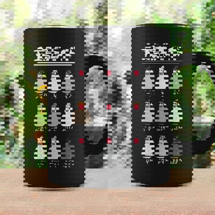 文鳥ガイド 文鳥好き 文鳥の飼い主 文鳥 桜文鳥 文鳥の一覧 白文鳥 頬黒文鳥 シナモン文鳥 文鳥の種類 文鳥 コーヒーマグ ギフトのアイデア