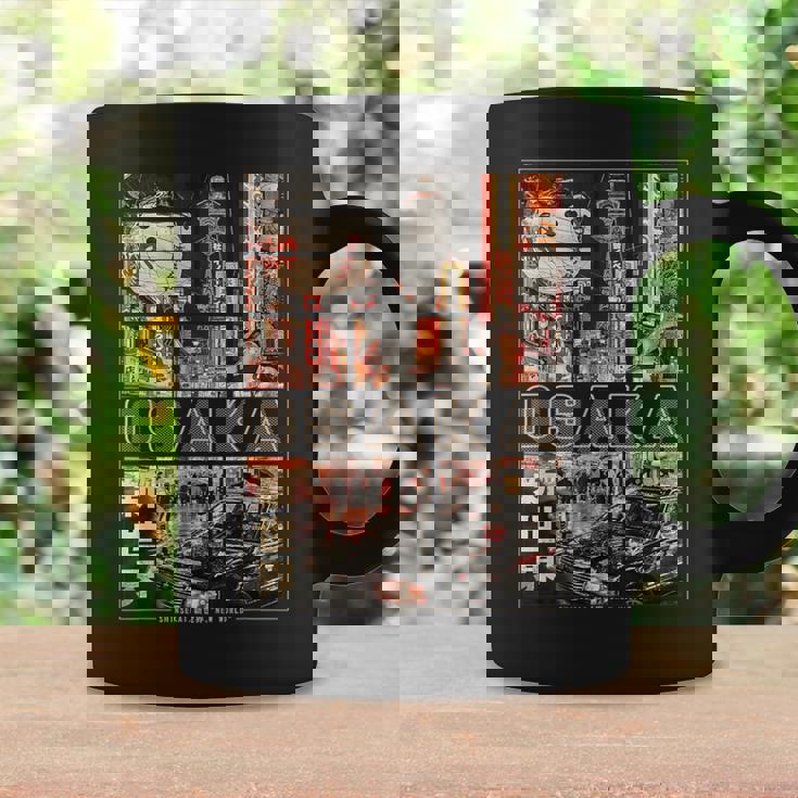 日本 大阪 ヴェイパーウェイヴ 日本語 レトロ な雰囲気 美学 コーヒーマグ ギフトのアイデア