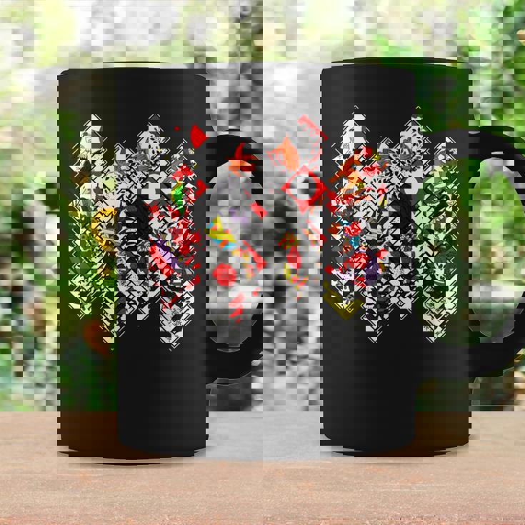 日本の伝統工芸品 花札 男性 女性 コーヒーマグ ギフトのアイデア