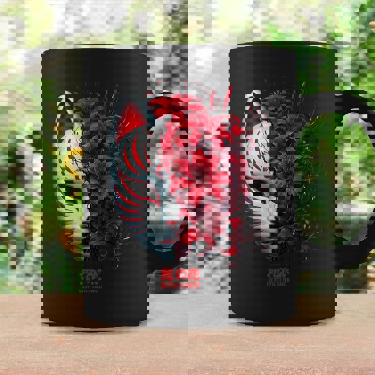 日本の百合 アニメ 花 蜘蛛 恋人 美学 オタク コーヒーマグ ギフトのアイデア