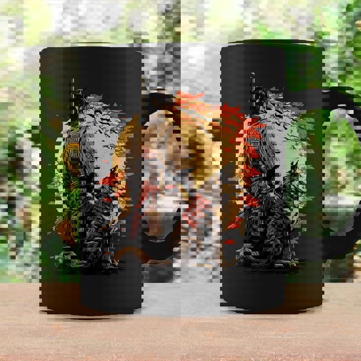 日本美術 忍者 浮世絵 アニメ風 侍 改 健 コーヒーマグ ギフトのアイデア