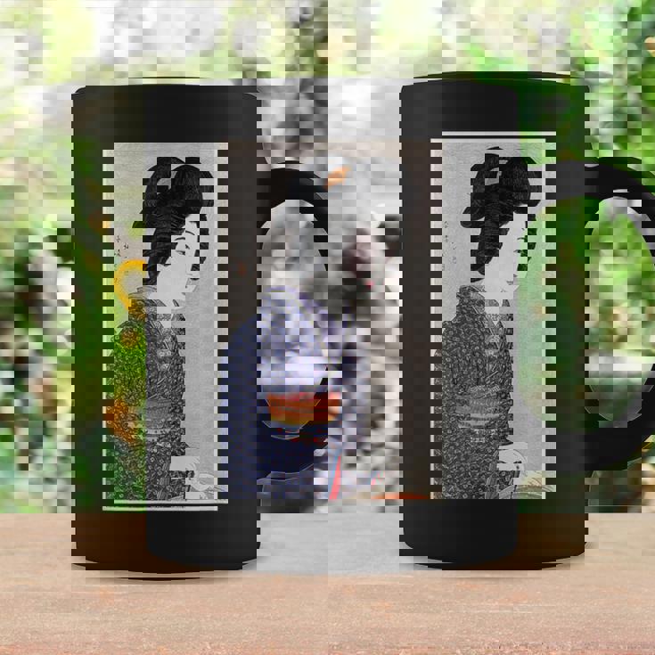 日本美術 芸者 日本木版 新版画美人画 コーヒーマグ ギフトのアイデア