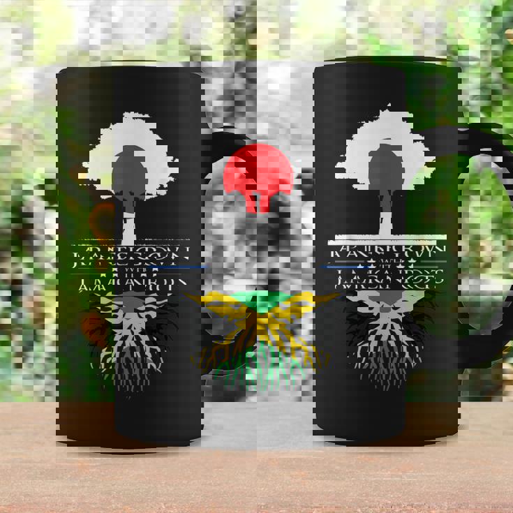 日本育ちのジャマイカ人のルーツ 日本ジャマイカ家系図 コーヒーマグ ギフトのアイデア