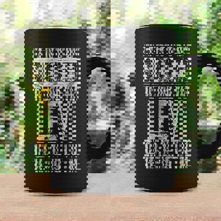 最初は成功しなかったら、リーバイスと同じことをやってみてください コーヒーマグ ギフトのアイデア