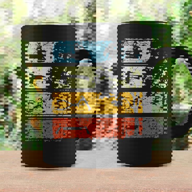 木こり ヴィンテージ チェーンソー 森林労働者 森林 コーヒーマグ ギフトのアイデア