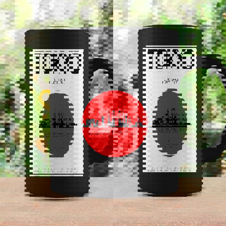 東京都 日本スタイル グラヒック 日本文化 コーヒーマグ ギフトのアイデア