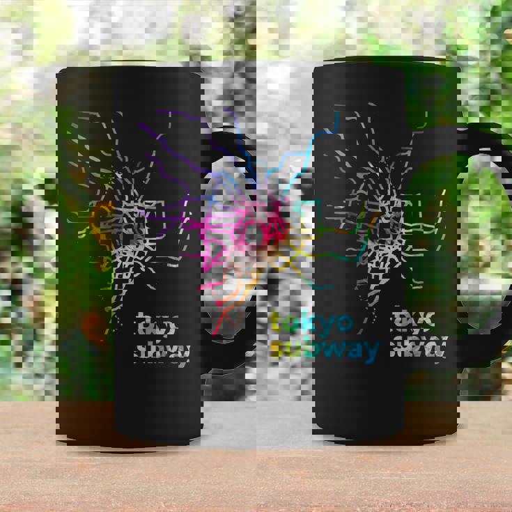 東京都メトロ地下鉄地図レトログルービー コーヒーマグ ギフトのアイデア