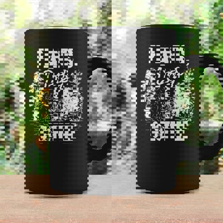 植物 犬 コーヒー おもしろ ガーデニング 犬好き ギフト コーヒーマグ ギフトのアイデア