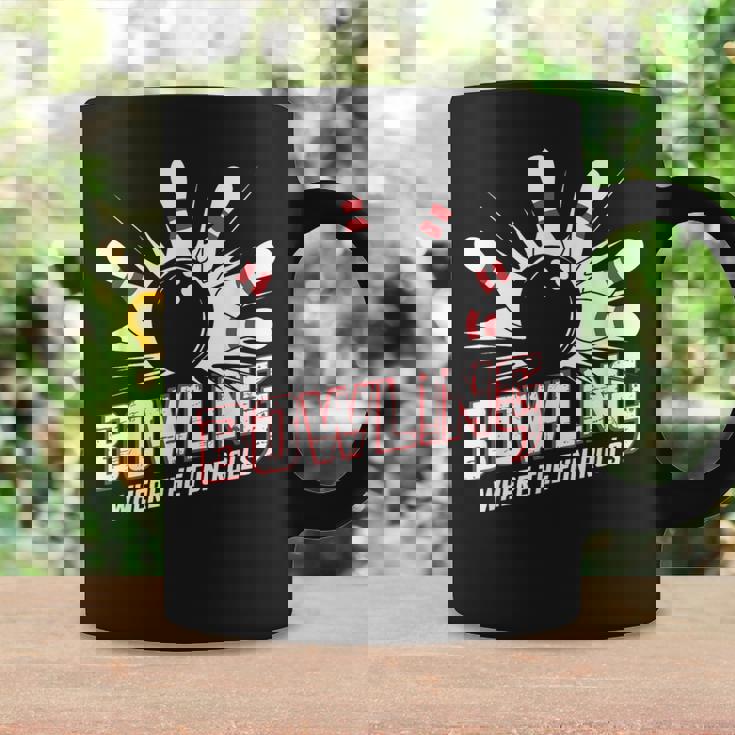 楽しいロールスボーリング パンヴィンテージボウリングボール コーヒーマグ ギフトのアイデア