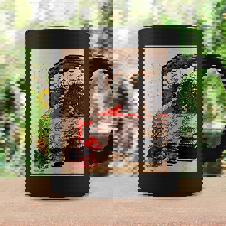 歌川国芳 訓練中の遊女 コーヒーマグ ギフトのアイデア