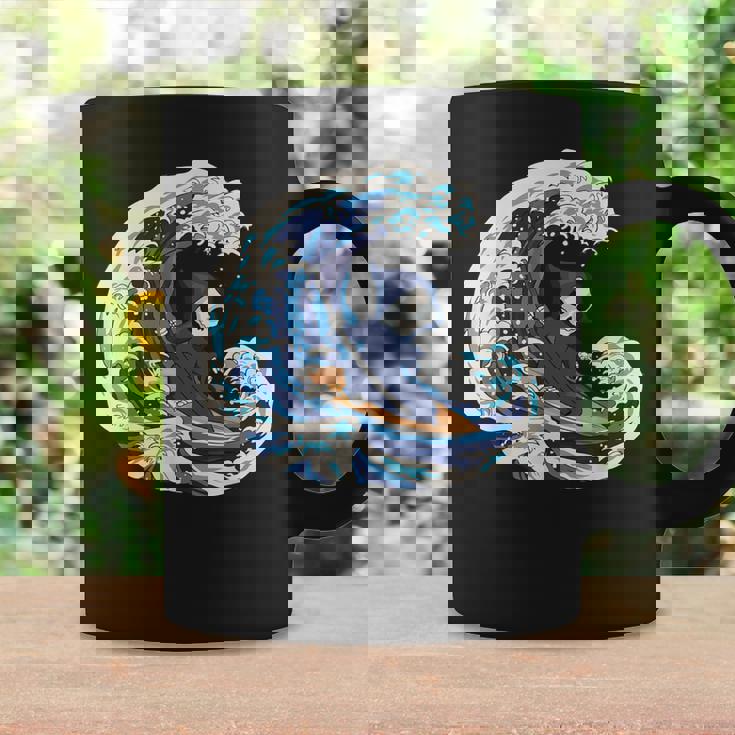 死神サーフィン コーヒーマグ ギフトのアイデア