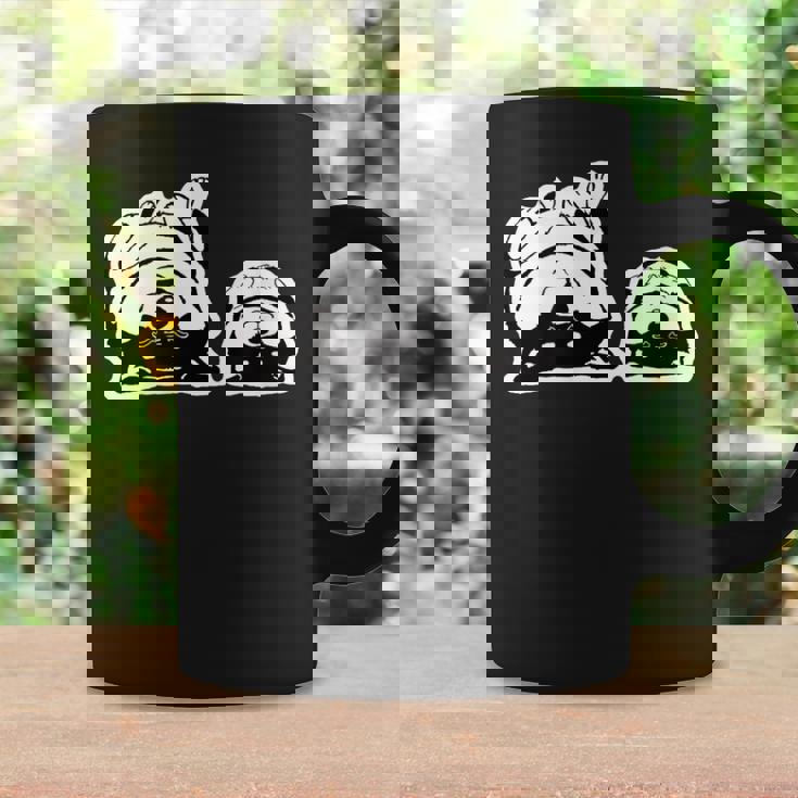 気持ちよく寝ている柴犬たち かわいい黒柴 柴犬イラスト コーヒーマグ ギフトのアイデア