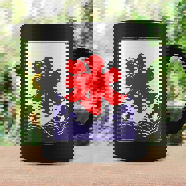 氷 のれん 夏（氷屋 かき氷）お祭り 夜店 漢字 文字 昭和レトロ 和柄 かわいい イラスト コーヒーマグ ギフトのアイデア