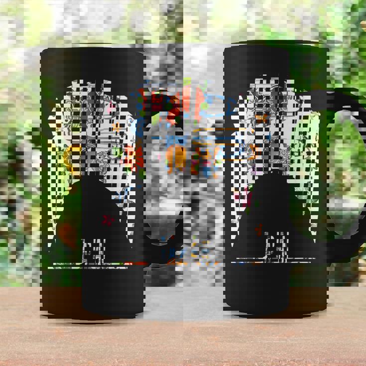 沖縄島ジャパン うちなちゅう 琉球 ビンガタ 沖縄紅型びんがた コーヒーマグ ギフトのアイデア