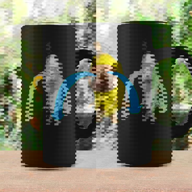 泣いているバナナ猫 コーヒーマグ ギフトのアイデア