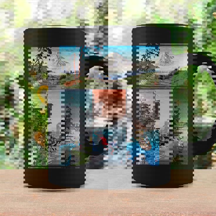 浮世絵 富士山 日本画 版画 名作 アート 絵画 メンズ レディース 面白い 服 美術 おもしろ コーヒーマグ ギフトのアイデア