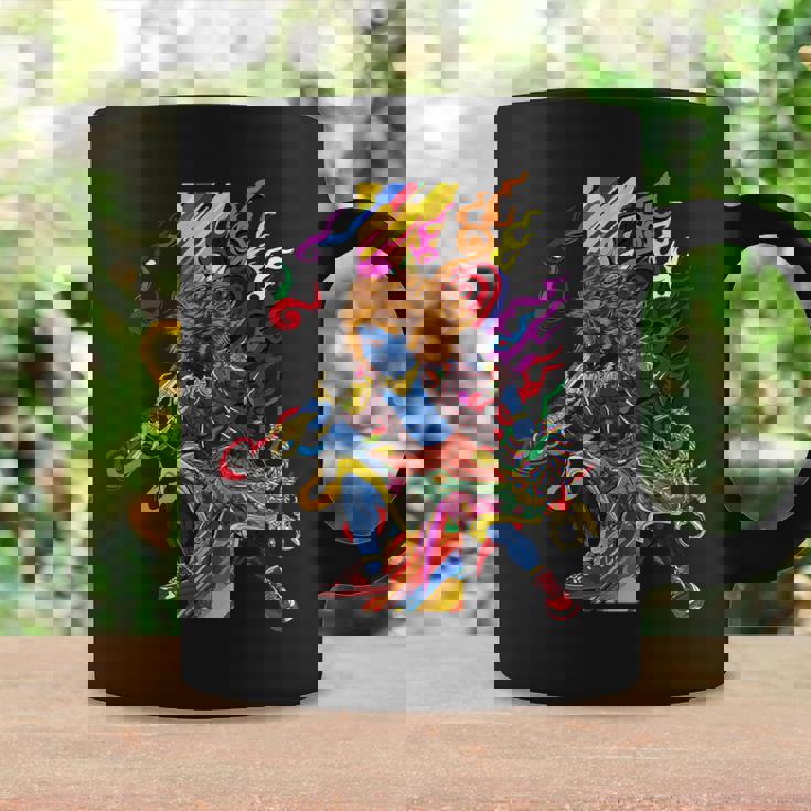 浮世絵シリーズ 踊る不動明王 コーヒーマグ ギフトのアイデア