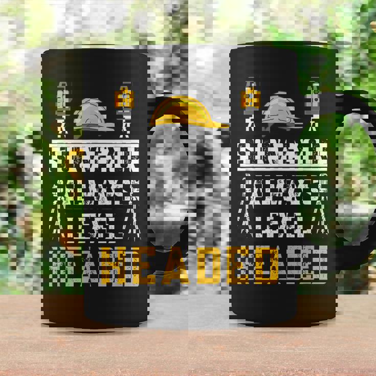 測量士 常に平常心 土地家屋調査士 土地家屋調査士 コーヒーマグ ギフトのアイデア