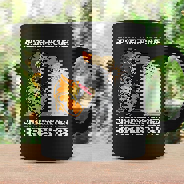 溶接工エンジニアにはヒーローが必要だから 面白すぎる溶接 コーヒーマグ ギフトのアイデア