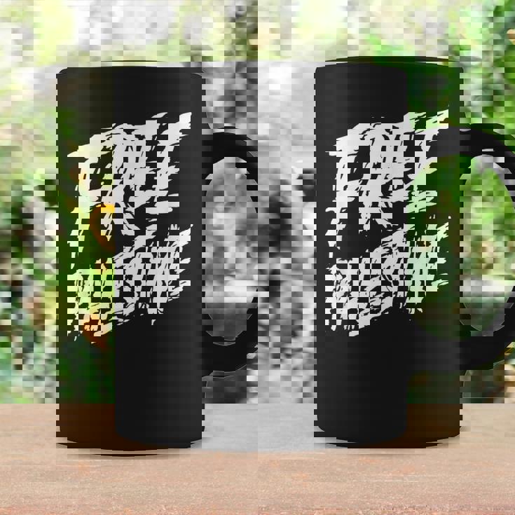 無料のパレスチナ抗議支援 ガザとエルサレムへのギフト コーヒーマグ ギフトのアイデア