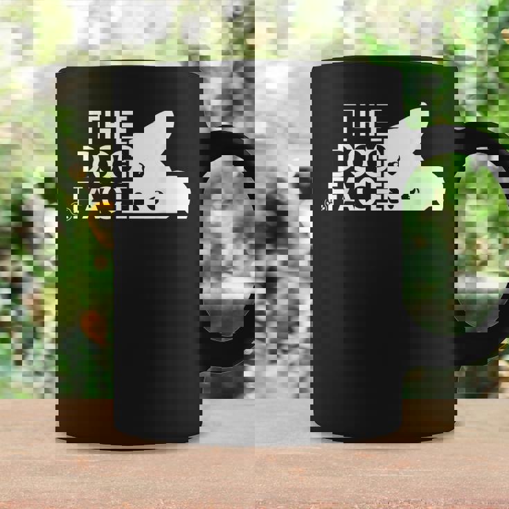 犬の顔のデザイン The Dog Face コーヒーマグ ギフトのアイデア