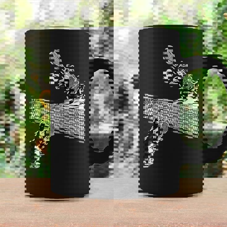 猫 ネコ テニス 面白いtシャツ 文字入り メンズ おもしろ 面白い 服 おもしろグッズ ネタ 浮世絵 コーヒーマグ ギフトのアイデア