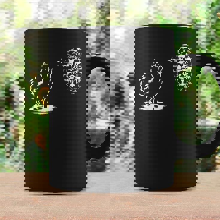 猫 遊び ダーツ 面白い 猫好き 子猫 ダーツプレーヤー コーヒーマグ ギフトのアイデア